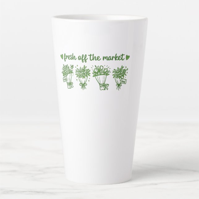 Taza De Café Latte Camisetas de Novia, Camiseta del Equipo de Novia,  (Anverso)