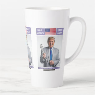 TAZA DE CAFÉ LATTE CAMPAÑAS DE LA CAMPAÑA DE TRUMP MUGS TRUMP