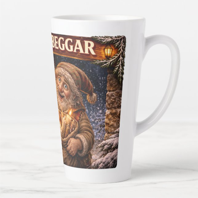 Taza De Café Latte Candle Beggar Icelandic Yule Lad (Derecha)