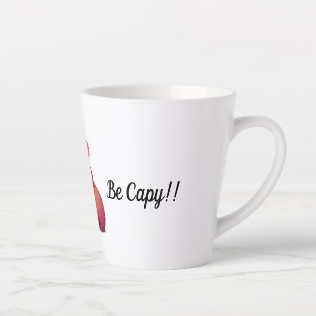 Taza De Café Latte Caneca divertida don't worry be (Derecha)