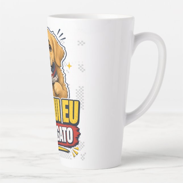 Taza De Café Latte Caneca Leite  (Derecha)