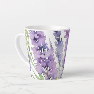 Taza De Café Latte Caneca para café latte Lilac