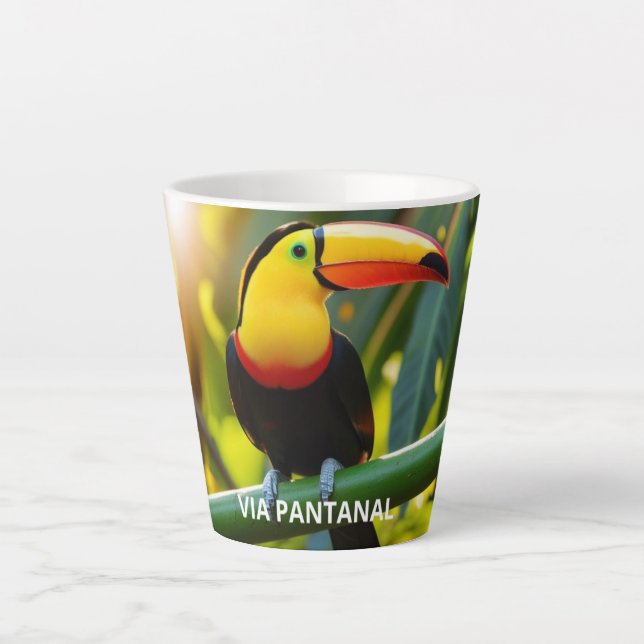 Taza De Café Latte Caneca pequena para café latte Tucano (Anverso)