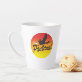 Taza De Café Latte Caneca pequena para café latte Via Pantanal1