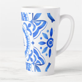Taza De Café Latte Caneca Sntorini (A)