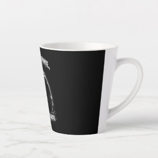Taza De Café Latte Caneca socialmente ausente.