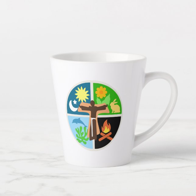 Taza De Café Latte Canticle of Creation Mug (Derecha)