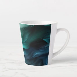 Taza De Café Latte Canvas de arte 335 Latte Mug
