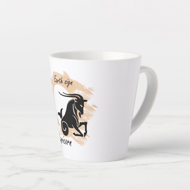 Taza De Café Latte Capricornio (Ángulo derecho)