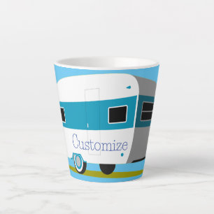Taza De Café Latte Caravana RV Thunder_Cove
