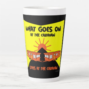 Taza De Café Latte Caravanning   Caravanas estáticas   Camping de car