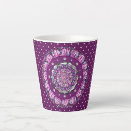Taza De Café Latte Cardinal red Rosace