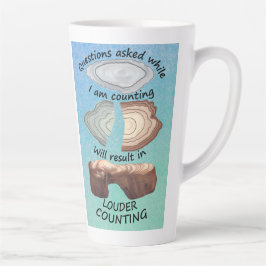 Taza De Café Latte CARE Otolith Louder Counting