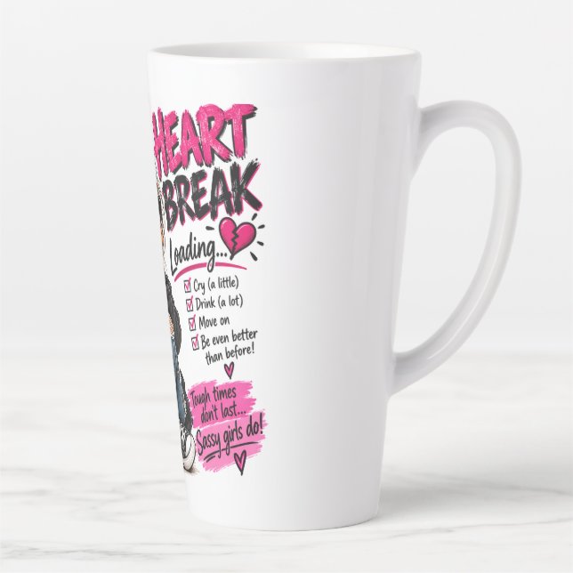 Taza De Café Latte Carga de desamor… (Derecha)