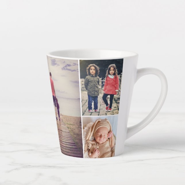 Taza De Café Latte Cargar foto (Derecha)