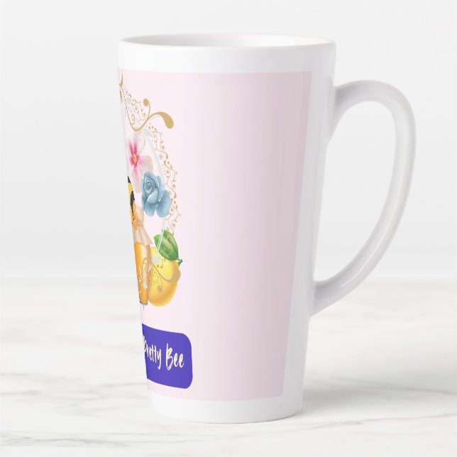 Taza De Café Latte Cariño, Bonito Bee (Derecha)