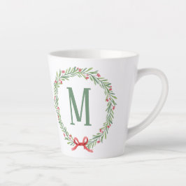 Taza De Café Latte Carta de vacaciones personalizable y pegatinas de 