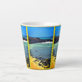 Taza De Café Latte Casa de peces de Mamma, Maui Latte Mug