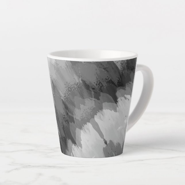 Taza De Café Latte Cascada acuática, naturaleza 3 (Ángulo derecho)