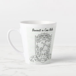 Taza De Café Latte Castello Escudo Casa Bella Chronicles Mug