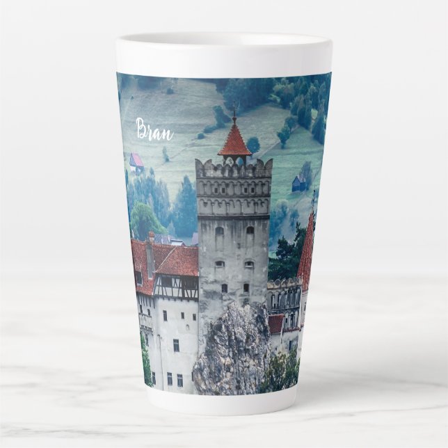 Taza De Café Latte Castillo de Bran (Anverso)