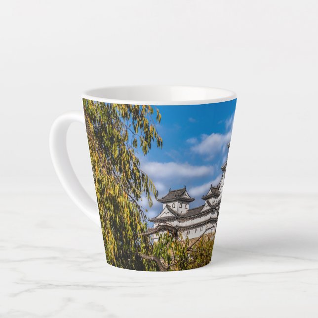 Taza De Café Latte Castillo de Himeji #5, Japón (Ángulo izquierdo)