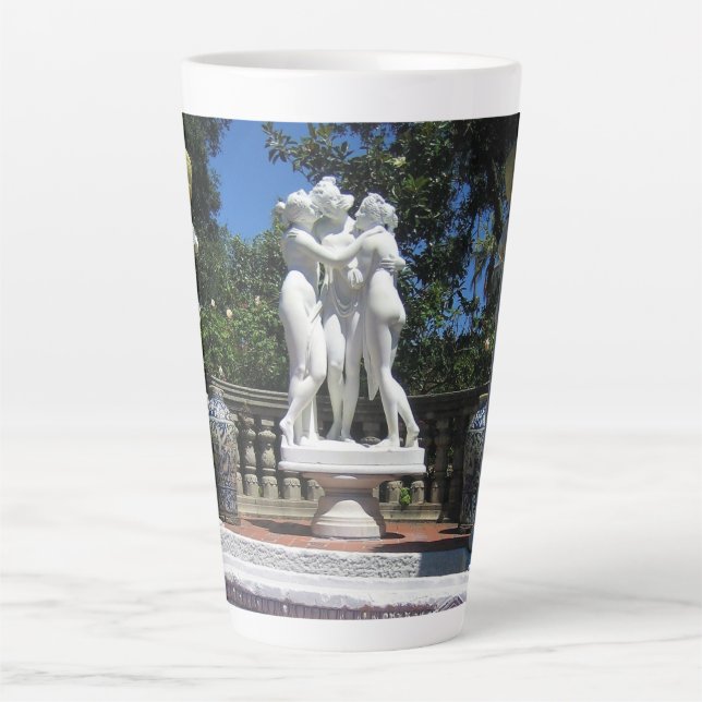 Taza De Café Latte Castillo Hearst, San Simeon, California (Anverso)