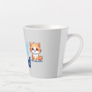 Taza De Café Latte Cat Dad Mug