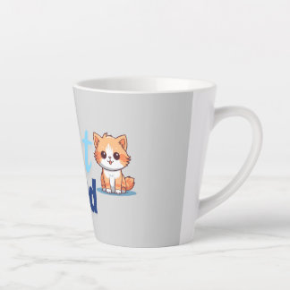 Taza De Café Latte Cat Dad Mug