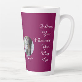Taza De Café Latte Cat Pawprint Humor Cat Photo