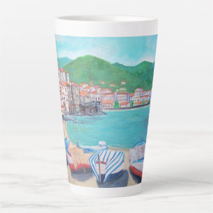 Taza De Café Latte Cefalu, Latte Mug