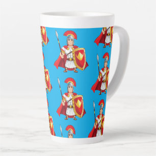 Taza De Café Latte centurión romano