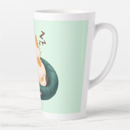 Taza De Café Latte "CEO de la siesta" Gato durmiendo en el sofá