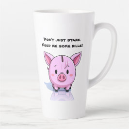 Taza De Café Latte Cerdo sarcástico