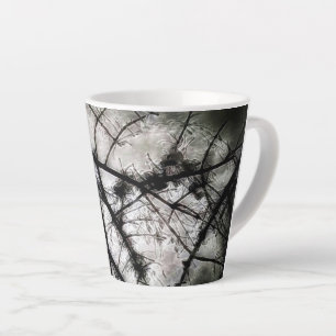 Taza De Café Latte Cerrando