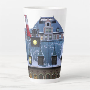 Taza De Café Latte Chateau Frontenac, Quebec, Canadá