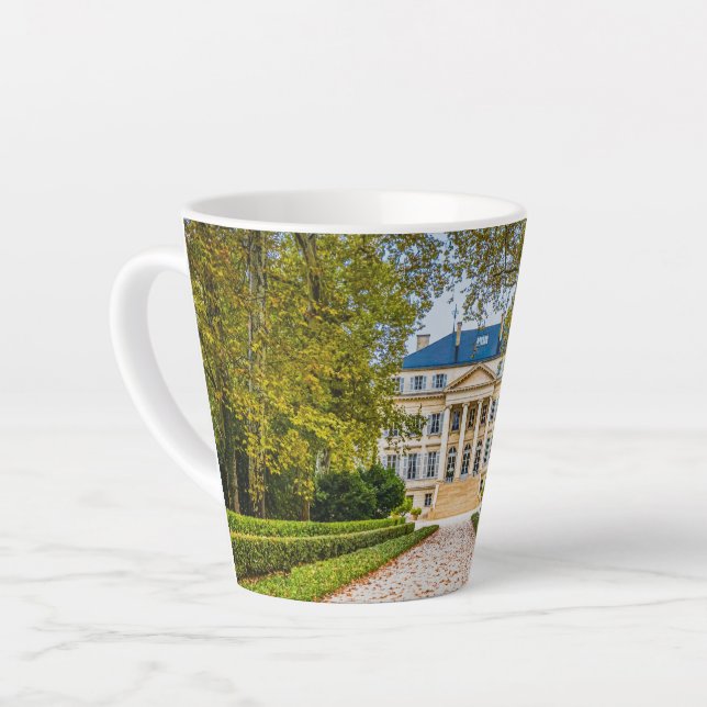 Taza De Café Latte Chateau Margaux, Francia (Ángulo izquierdo)
