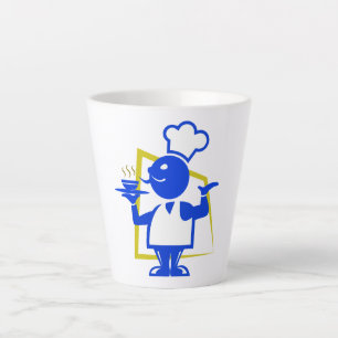 Taza De Café Latte Chef