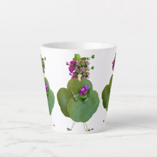 Taza De Café Latte ¡Chica del jardín!