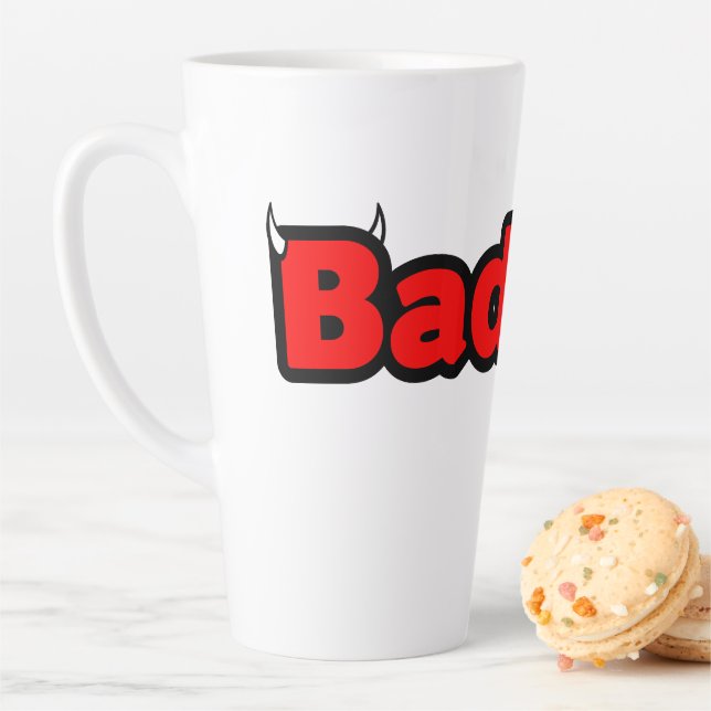 Taza De Café Latte Chica malo (In situ)