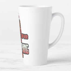 Taza De Café Latte Chica negro de calabaza Melanin Sista