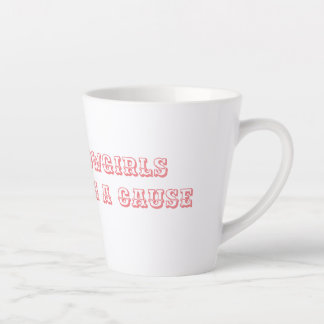 Taza De Café Latte Chicas cosmicas - Rebeldes con causa