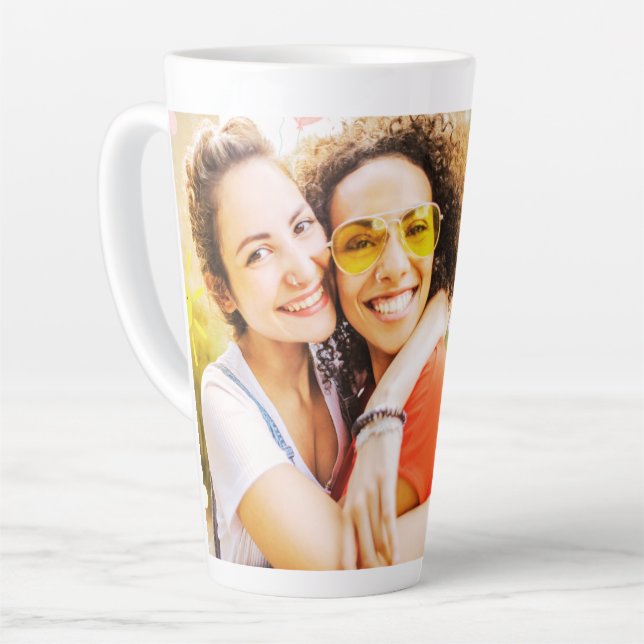 Taza De Café Latte Chicas fotográficos de amigos de Besties Niñas ami (Ángulo izquierdo)