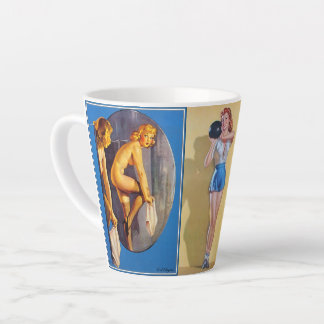 Taza De Café Latte chicas Sexy Vintage Pin Up