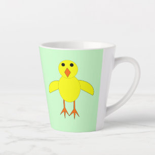 Taza De Café Latte Chick de Pascua