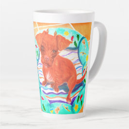 Taza De Café Latte Chihuahua Poodle Mix