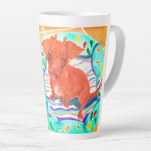 Taza De Café Latte Chihuahua Poodle Mix