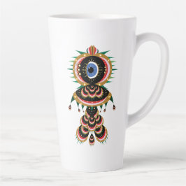 Taza De Café Latte Chimera - Fish Bird Latte Mug