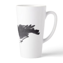 Chinesische Tuschekunst mit Vogelmotiv