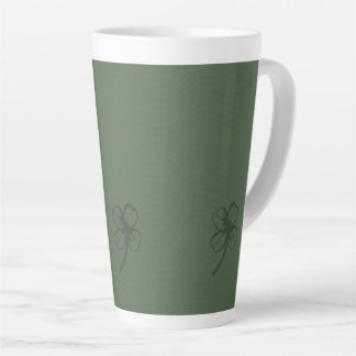 Taza De Café Latte Chispas elegantes